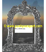 Silver Mirror Frame